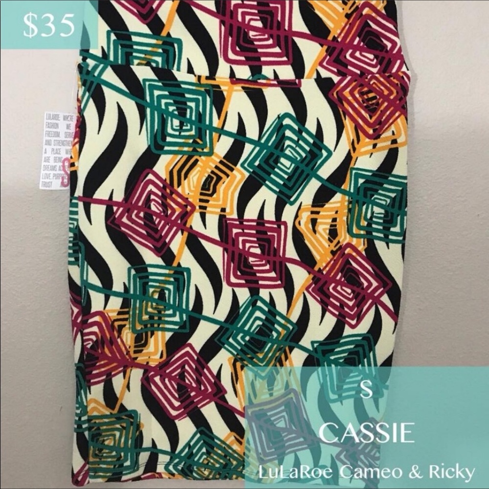 S Cassie Skirt from LuLaRoe